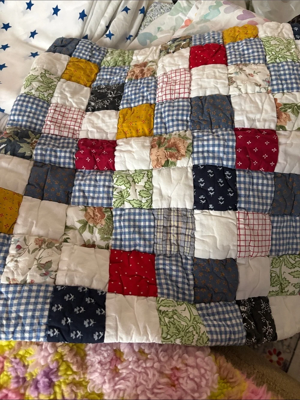 🕷️ vintage quilted sham pilllow cover set Bloomingdale’s